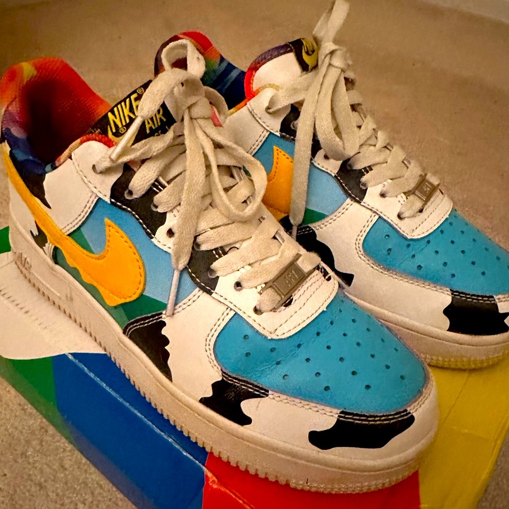 Chunky dunky Air Force 1s